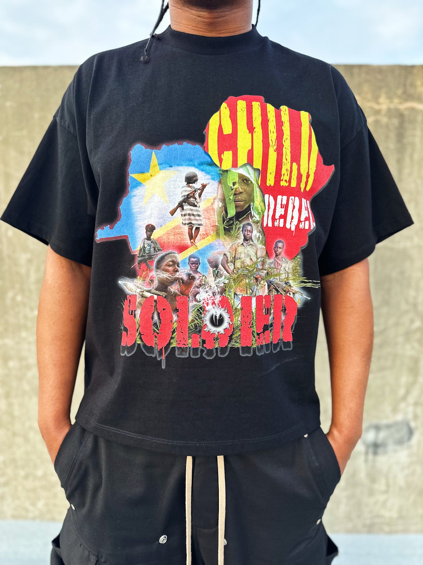 Child Rebel Soldier "Black"