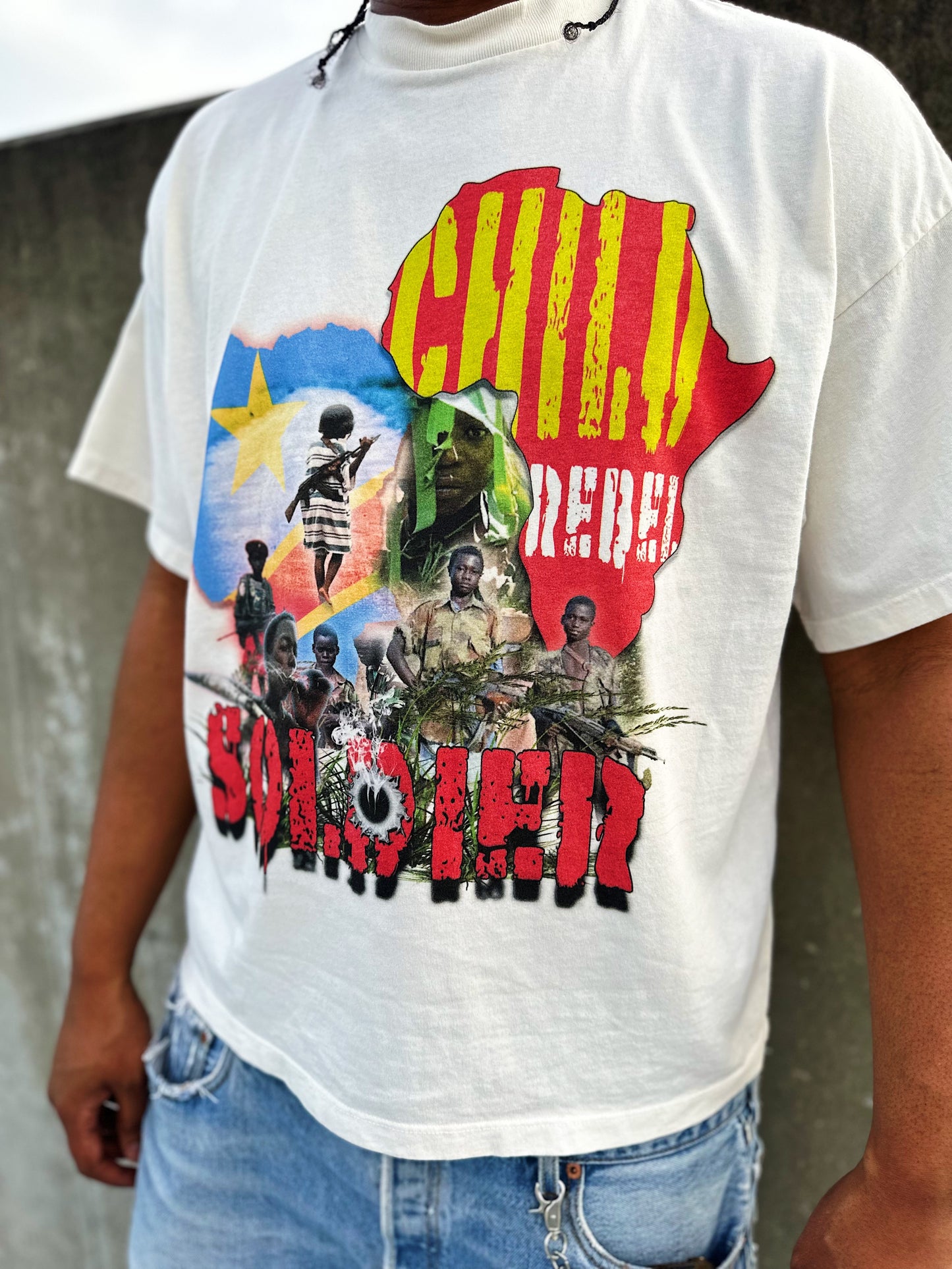 Child Rebel Soldier "Cream"