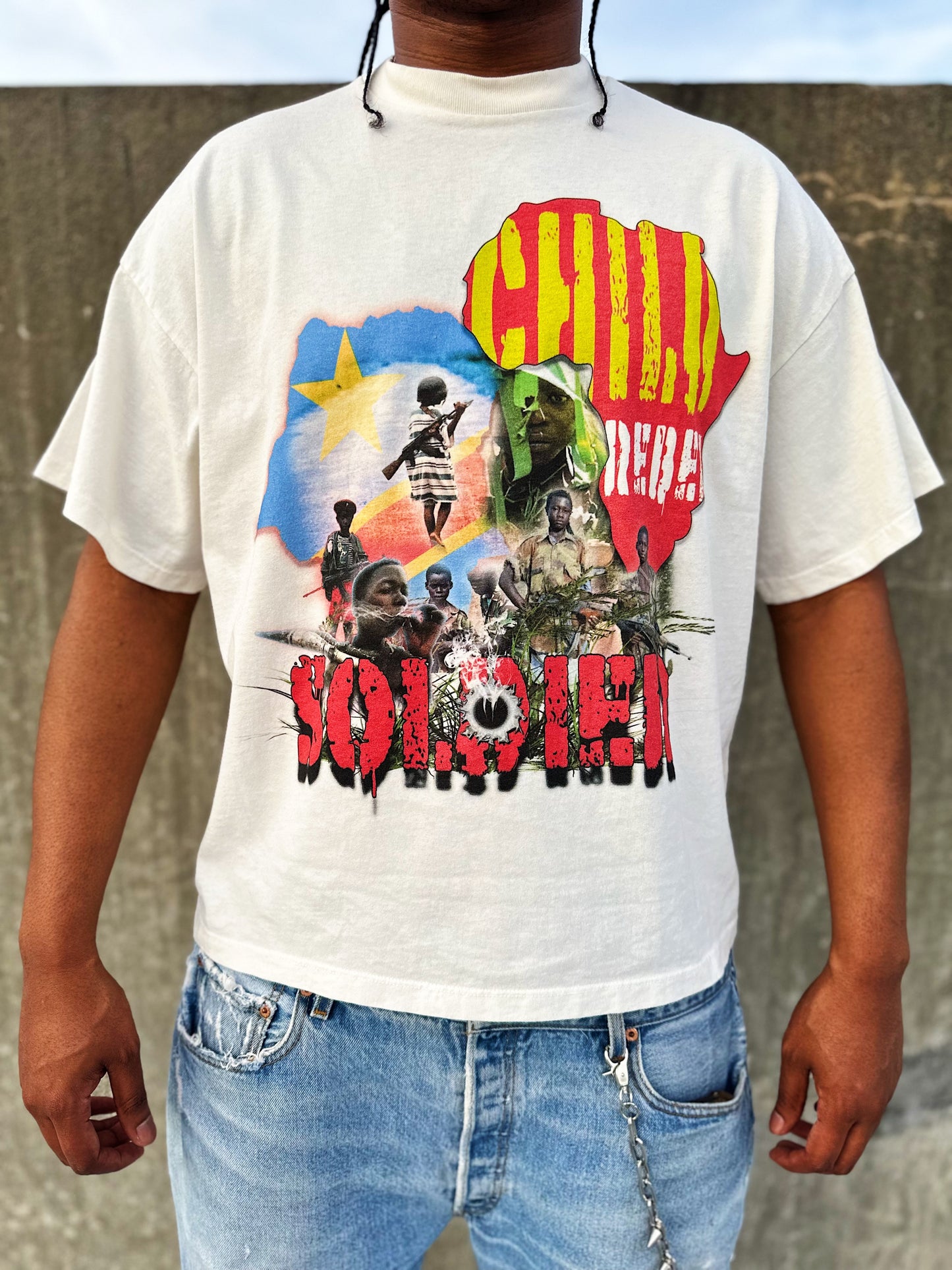 Child Rebel Soldier "Cream"