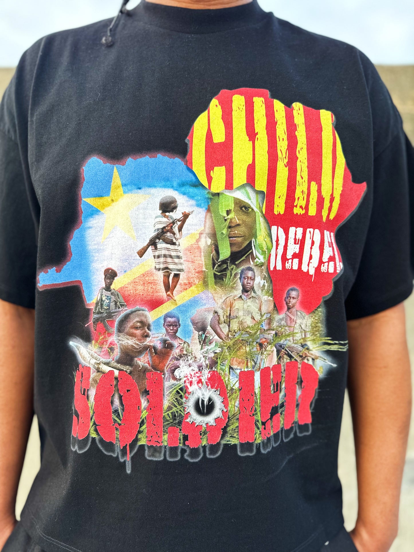 Child Rebel Soldier "Black"