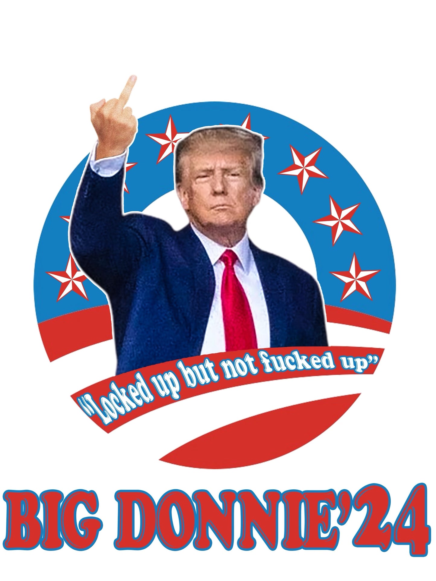 BIG DONNIE 2024 CAMPAIGN MERCH (VINTAGE WHITE)
