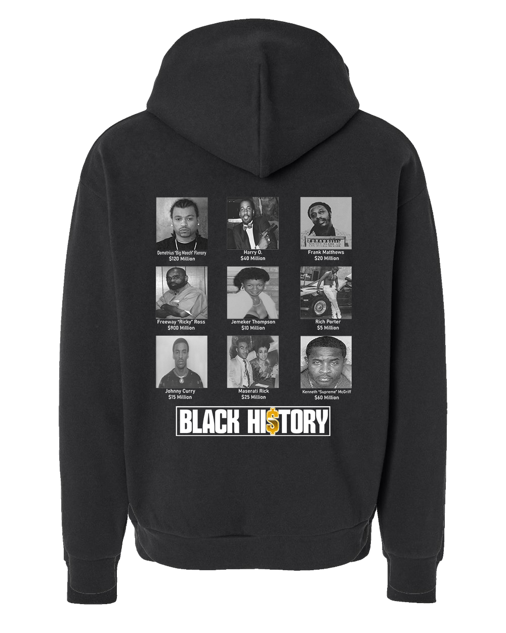 Black History "KING PIN" Hoodie