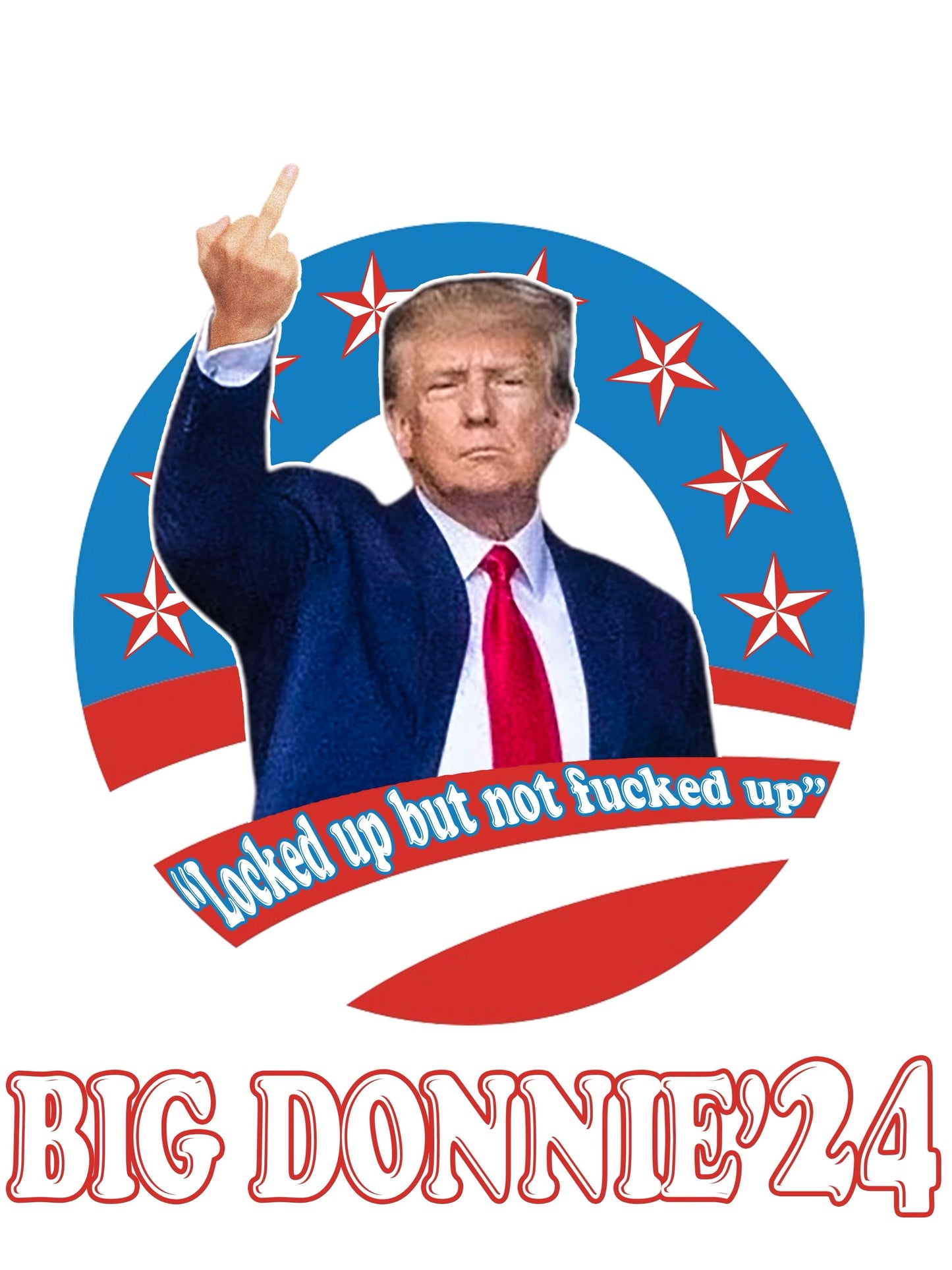 BIG DONNIE 2024 CAMPAIGN MERCH (NAVY)